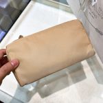 Prada Re-Nylon Necessaire Bag Beige/Black/Green/Yellow For Women 7.8 in/ 20 cm 1NE693_R067_F0F24