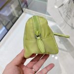 Prada Re-Nylon Necessaire Bag Beige/Black/Green/Yellow For Women 7.8 in/ 20 cm 1NE693_R067_F0F24