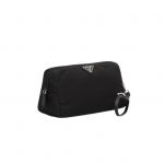 Prada Re-Nylon Necessaire Bag Black/Blue/Pink/Orange For Women 7.8 in/ 20 cm 1NE693_R067_F0002
