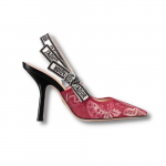 J'Adior Slingback Pump For Women Red 3.9in/10cm KCP762BXE_S34R
