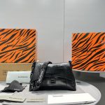 Balenciaga Downtown Small Shoulder Bag Pink/White/Black/Beige/Silver/Green For Women‎ 11.4in/28.9cm 6890581I7BY9060