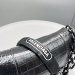 Balenciaga Downtown Small Shoulder Bag Pink/White/Black/Beige/Silver/Green For Women‎ 11.4in/28.9cm 6890581I7BY9060