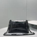 Balenciaga Downtown Small Shoulder Bag Pink/White/Black/Beige/Silver/Green For Women‎ 11.4in/28.9cm 6890581I7BY9060