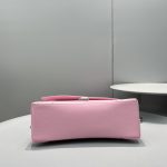Balenciaga Downtown Small Shoulder Bag Pink/White/Black/Beige/Silver/Green For Women‎ 11.4in/28.9cm 6890581I7BY9060