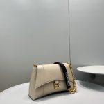 Balenciaga Downtown Small Shoulder Bag Pink/White/Black/Beige/Silver/Green For Women‎ 11.4in/28.9cm 6890581I7BY9060