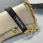Balenciaga Downtown Small Shoulder Bag Pink/White/Black/Beige/Silver/Green For Women‎ 11.4in/28.9cm 6890581I7BY9060