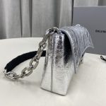 Balenciaga Downtown Small Shoulder Bag Pink/White/Black/Beige/Silver/Green For Women‎ 11.4in/28.9cm 6890581I7BY9060