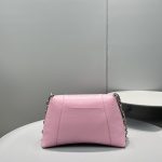 Balenciaga Downtown Small Shoulder Bag Pink/White/Black/Beige/Silver/Green For Women‎ 11.4in/28.9cm 6890581I7BY9060