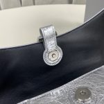 Balenciaga Downtown Small Shoulder Bag Pink/White/Black/Beige/Silver/Green For Women‎ 11.4in/28.9cm 6890581I7BY9060