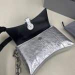 Balenciaga Downtown Small Shoulder Bag Pink/White/Black/Beige/Silver/Green For Women‎ 11.4in/28.9cm 6890581I7BY9060