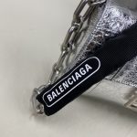 Balenciaga Downtown Small Shoulder Bag Pink/White/Black/Beige/Silver/Green For Women‎ 11.4in/28.9cm 6890581I7BY9060
