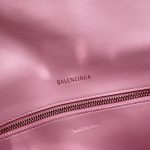 Balenciaga Downtown Small Shoulder Bag Pink/White/Black/Beige/Silver/Green For Women‎ 11.4in/28.9cm 6890581I7BY9060