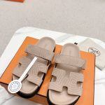 Hermes Chypre Sandal Beige For Women