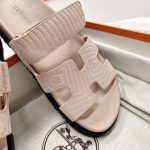 Hermes Chypre Sandal Beige For Women