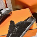 Hermes Go Mule Black For Women H231222Z 02370