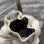 Saint Laurent Joe Backpack Gold/Black/White For Women‎ 11.5in/29cm 6726091EL071000