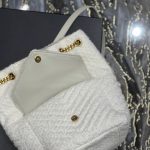 Saint Laurent Joe Backpack Gold/Black/White For Women‎ 11.5in/29cm 6726091EL071000