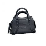 Balenciaga Neo Classic Mini Handbag Black/Blue For Women‎ 8.6in/21.8cm 69806715Y471000