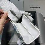 Balenciaga Neo Classic Mini Handbag Black/White For Women‎ 8.6in/21.8cm