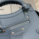 Balenciaga Neo Classic Mini Handbag Black/Blue For Women‎ 8.6in/21.8cm 69806715Y471000