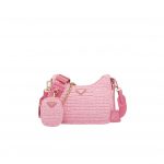 Re-Edition 2005 Raffia Bag Pink For Women 1BH204_2A2T_F0442_V_V9L