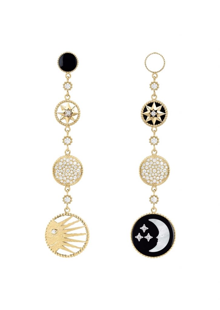 Dior Rose Des Vents And Rose Céleste Earrings