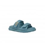 Slide Blue Lambskin Blue For Women KCQ718LAB_S71B
