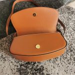 Celine Clutch On Strap Tabou In Triomphe Smooth White/Brown/Black For Women‎ 7in/18cm 10I593DQ1.01CK