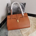 Celine Large Soft 16 Bag In Smooth Brown For Women‎ 15in/38cm 194043CR4.04LU