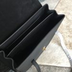 Celine Large Soft 16 Bag In Supple Grained Grey/Black For Women‎ 15in/38cm - 194043CR8.38NO