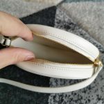 Celine Oval Bag Cuir Triomphe In Smooth Black/White/Brown For Women‎ 8in/20cm 198603DXC.38NO