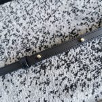 Celine Oval Bag Cuir Triomphe In Smooth Black/White/Brown For Women‎ 8in/20cm 198603DXC.38NO