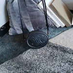 Celine Oval Bag Cuir Triomphe In Smooth Black/White/Brown For Women‎ 8in/20cm 198603DXC.38NO