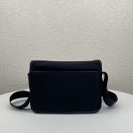 Prada Small Saffiano Shoulder Bag Black For Women 10.2 in / 26 cm