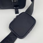 Prada Small Saffiano Shoulder Bag Black For Women 10.2 in / 26 cm