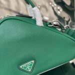 Prada Triangle Bag Yellow/Green For Women 9.8 in / 25 cm 1BB082_2BYA_F0377_V_NEO