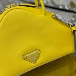 Prada Triangle Bag Yellow/Green For Women 9.8 in / 25 cm 1BB082_2BYA_F0377_V_NEO
