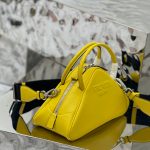 Prada Triangle Bag Yellow/Green For Women 9.8 in / 25 cm 1BB082_2BYA_F0377_V_NEO