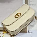 Christian Dior 30 Montaigne Avenue Bag White For Women 9 in/ 22.5cm M9260UMOA_M49U