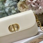 Christian Dior 30 Montaigne Avenue Bag White For Women 9 in/ 22.5cm M9260UMOA_M49U