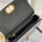 Christian Dior 30 Montaigne Avenue Bag Black For Women 9 in/ 22.5cm M9260UMOA_M900