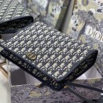 Dior 30 Montaigne Pouch Blue For Women‎ 10in/26cm CD S2107UTZQ_M928