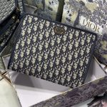 Dior 30 Montaigne Pouch Blue For Women‎ 10in/26cm CD S2107UTZQ_M928