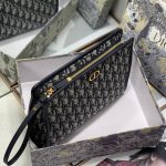 Dior 30 Montaigne Pouch Blue For Women‎ 10in/26cm CD S2107UTZQ_M928