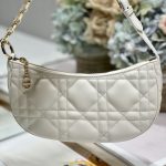 Dior Cd Lounge Bag Black/White For Women in/ 26cm M22626FBE_M900
