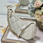 Dior Cd Lounge Bag Black/White For Women in/ 26cm M22626FBE_M900