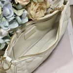 Dior Cd Lounge Bag Black/White For Women in/ 26cm M22626FBE_M900