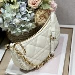 Dior Cd Lounge Bag Black/White For Women in/ 26cm M22626FBE_M900