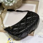 Dior Cd Lounge Bag Black/White For Women in/ 26cm M22626FBE_M900