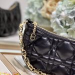 Dior Cd Lounge Bag Black/White For Women in/ 26cm M22626FBE_M900